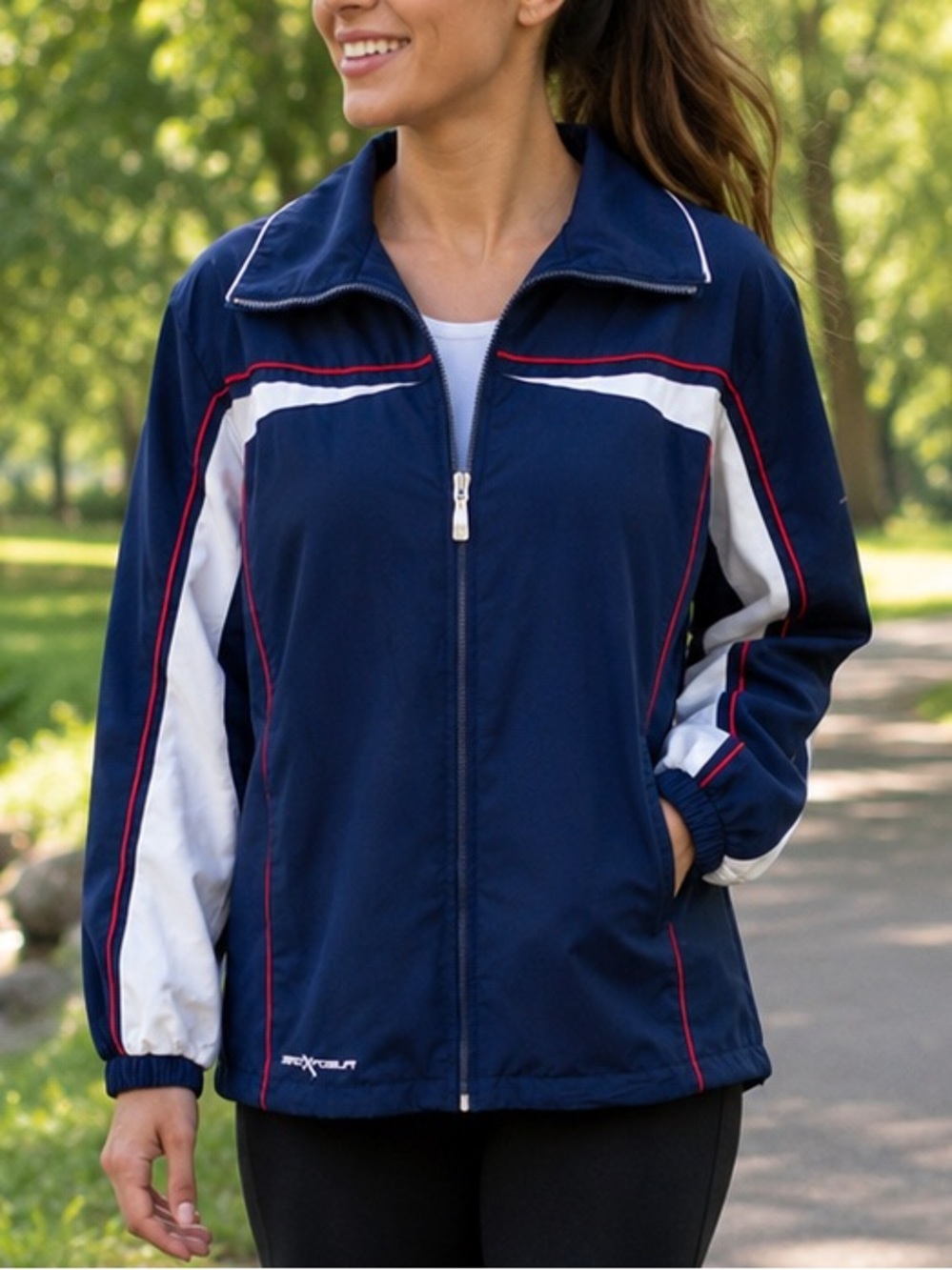 ZeroXposur woman's Rain Track Jacket XL